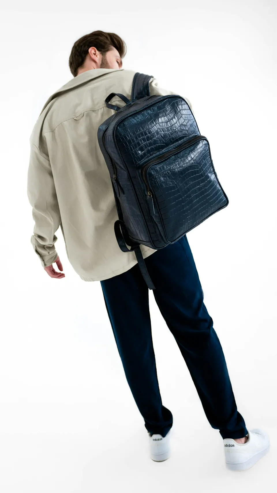 A person carrying a bag